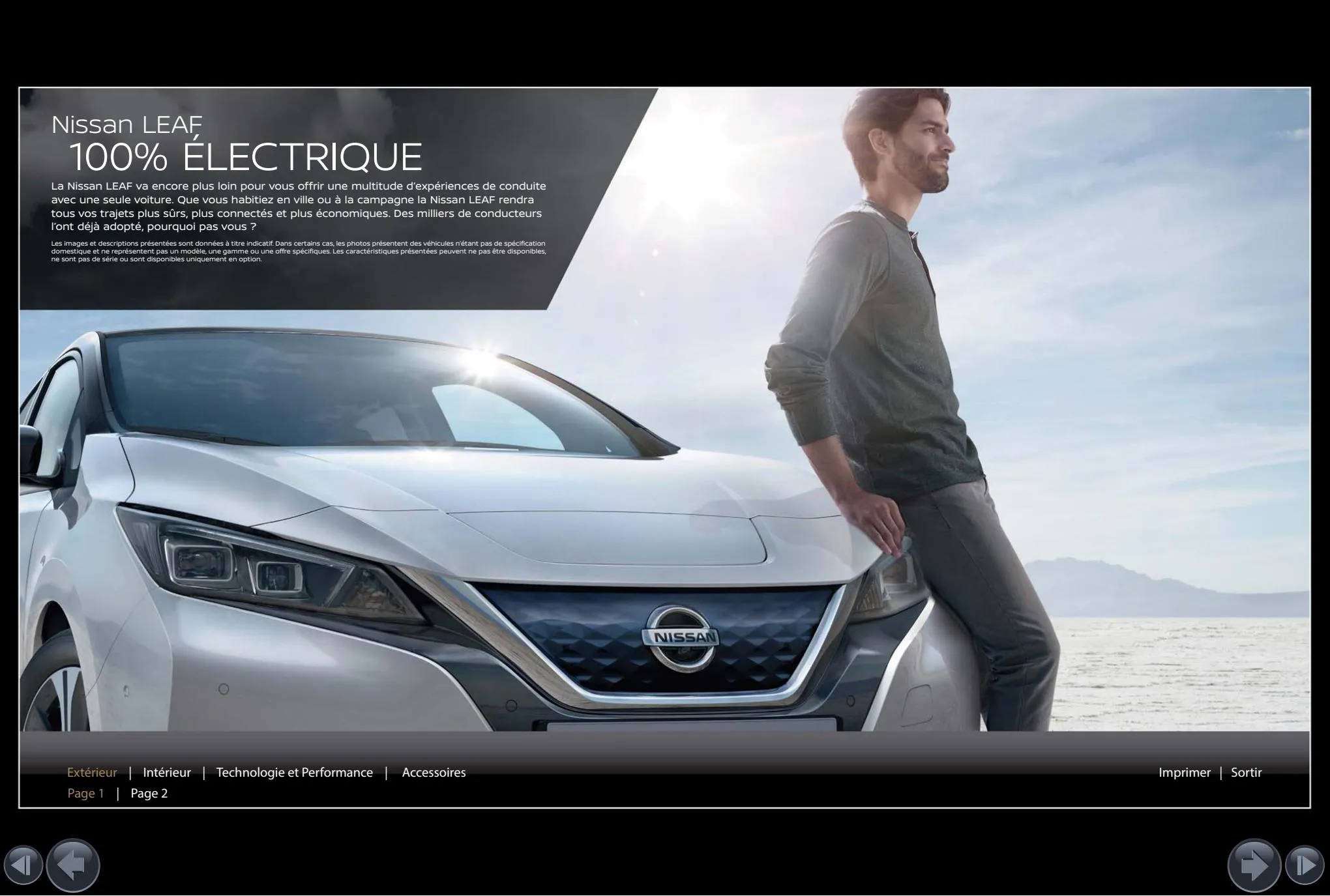 Catalogue Nissan LEAF, page 00002