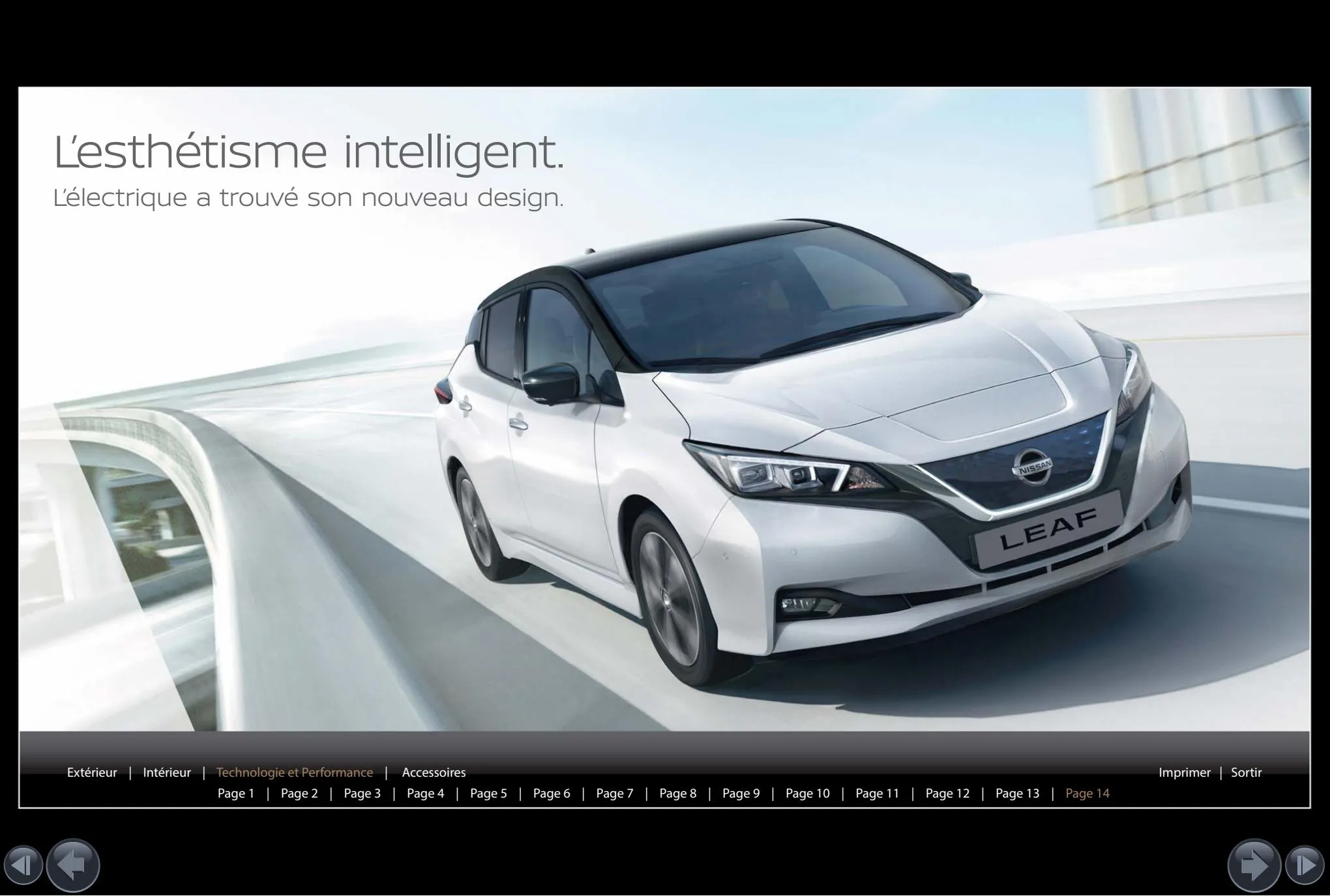 Catalogue Nissan LEAF, page 00018