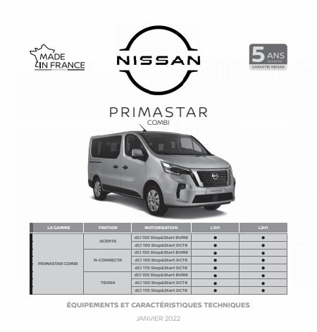 Promos de Voitures, Motos et Accessoires à Nice | NISSAN_PRIMASTAR_COMBI sur Nissan | 18/05/2022 - 18/05/2023