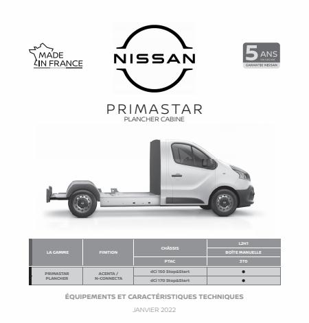 Catalogue Nissan | Nouveau Nissan Primastar | 18/05/2022 - 18/05/2023