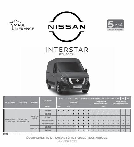 Catalogue Nissan | Nouveau Nissan Interstar | 18/05/2022 - 18/05/2023