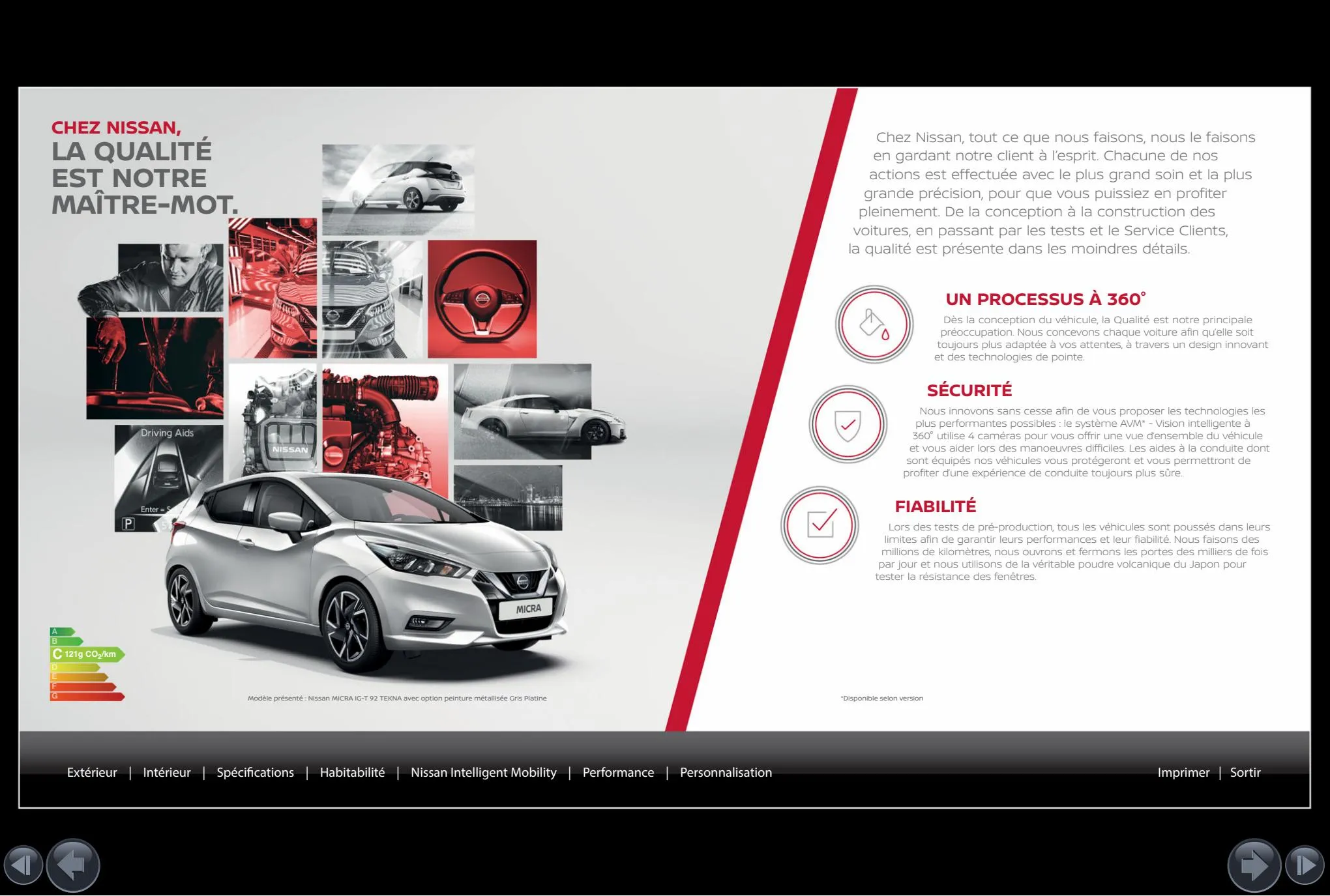 Catalogue Nissan Micra, page 00021