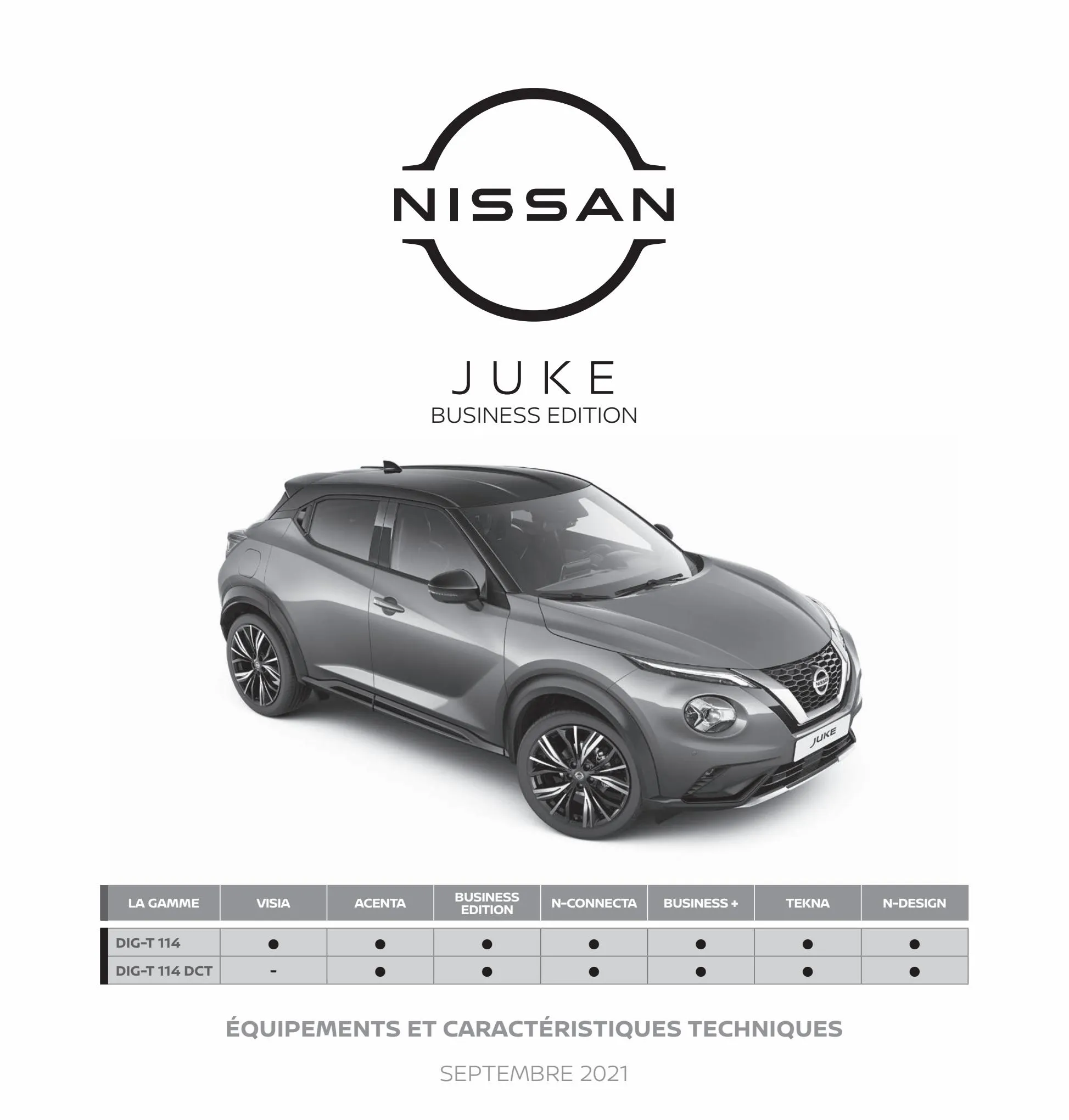 Catalogue Nissan JUKE, page 00021