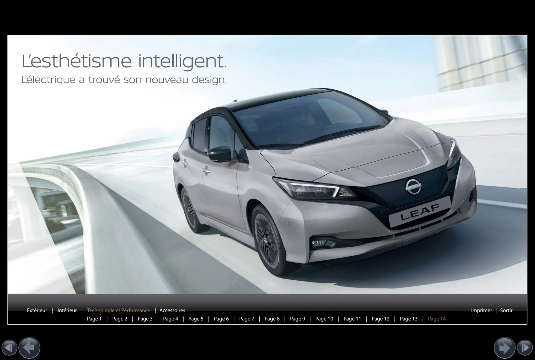 Catalogue Nissan LEAF, page 00018