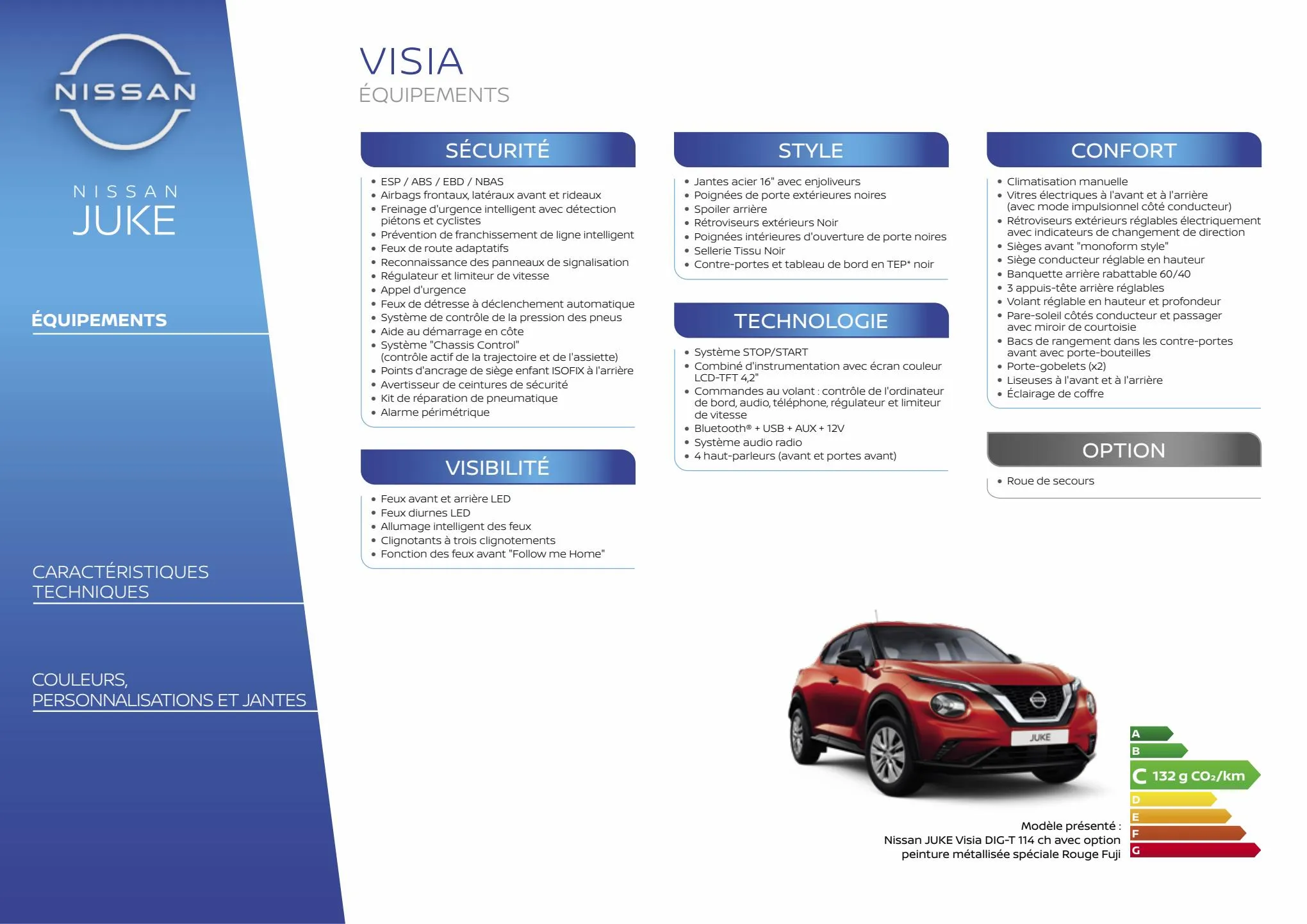 Catalogue Nissan Juke, page 00023