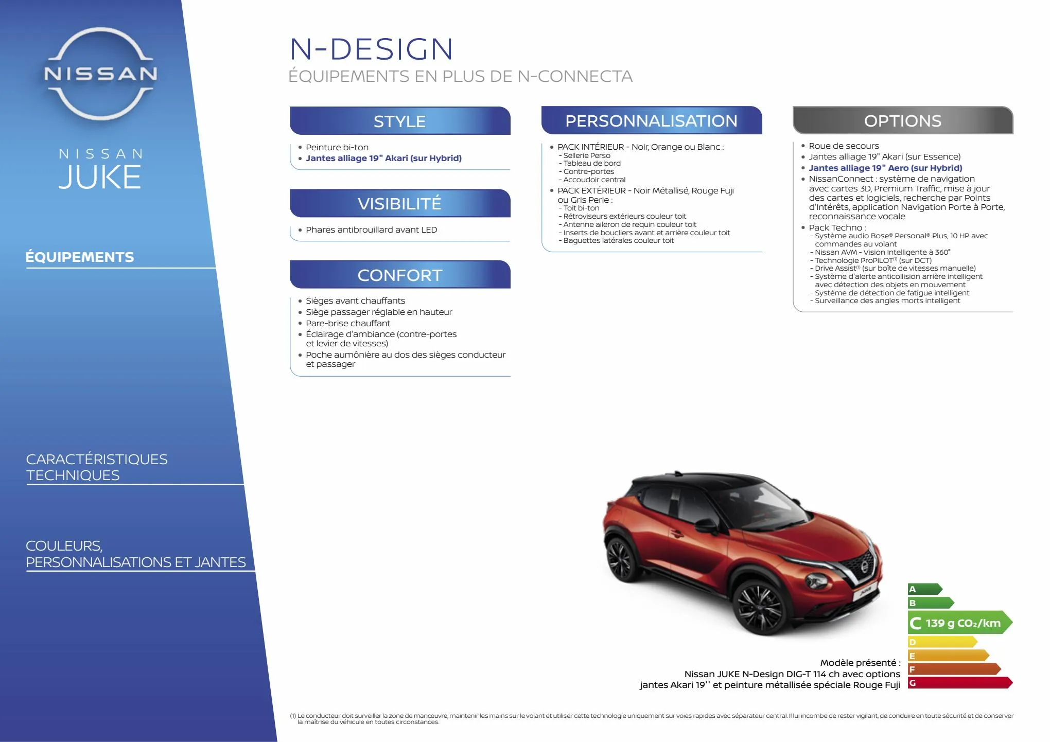 Catalogue Nissan Juke, page 00027