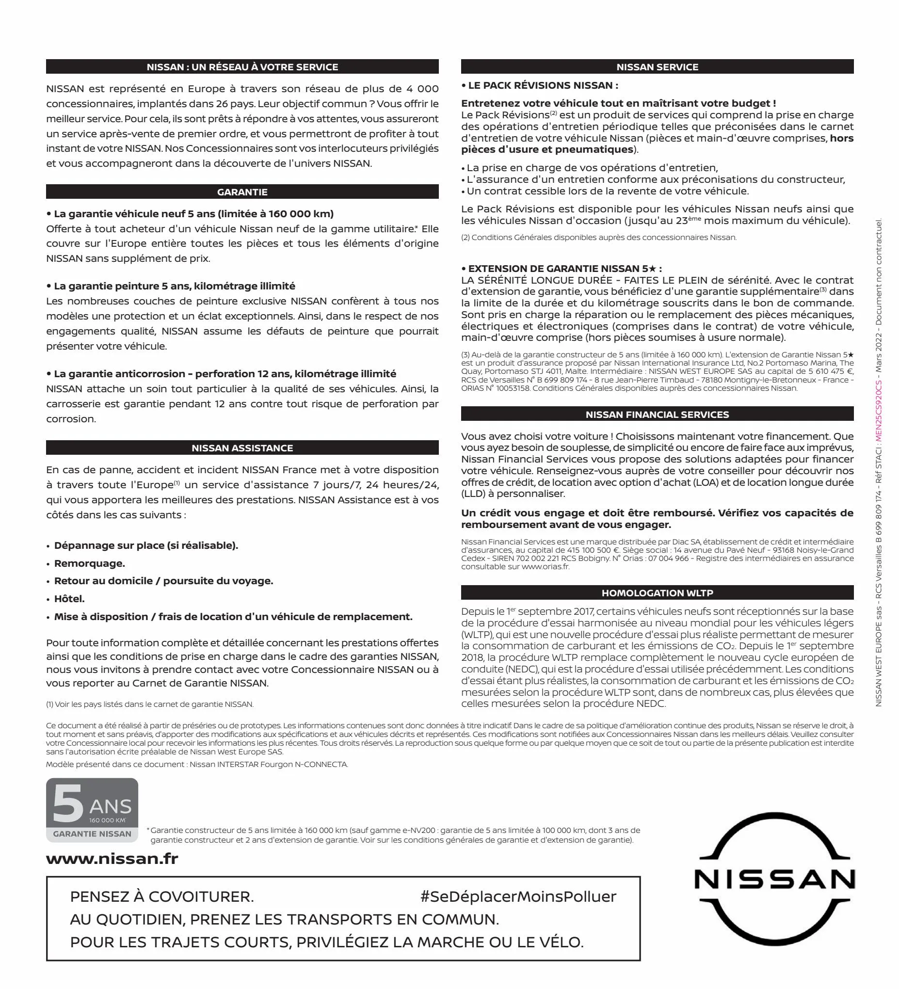 Catalogue Nouveau Nissan Interstar, page 00010