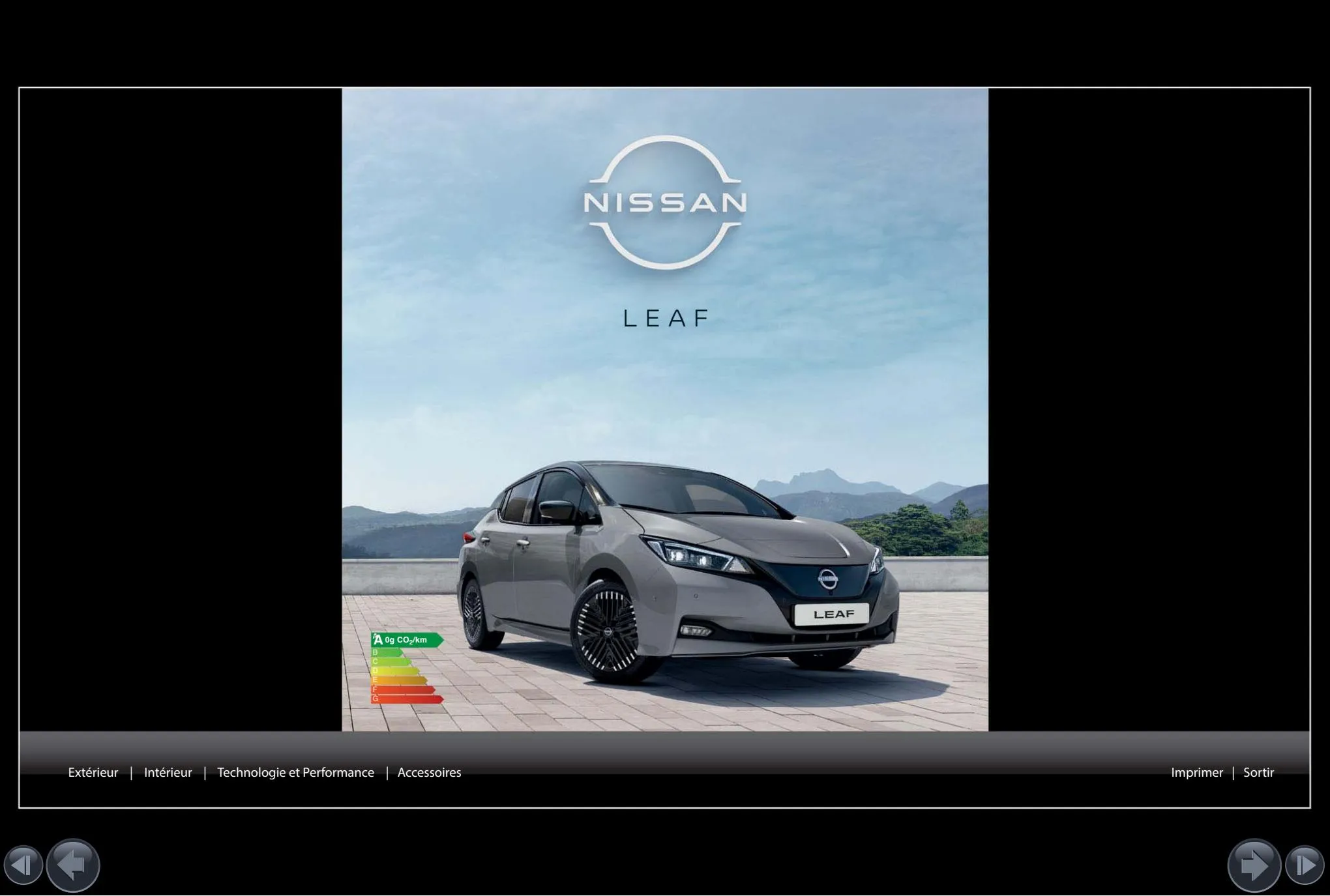 Catalogue Nissan LEAF, page 00001