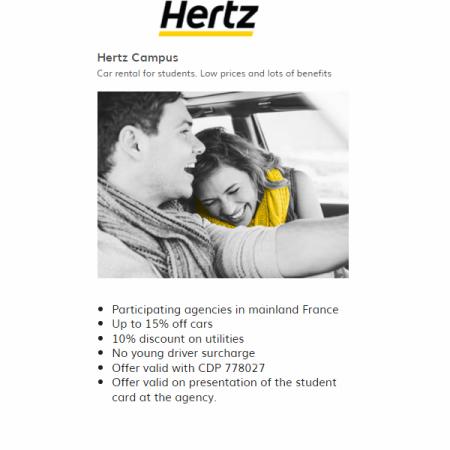 Catalogue Hertz | Promos | 07/07/2022 - 31/08/2022