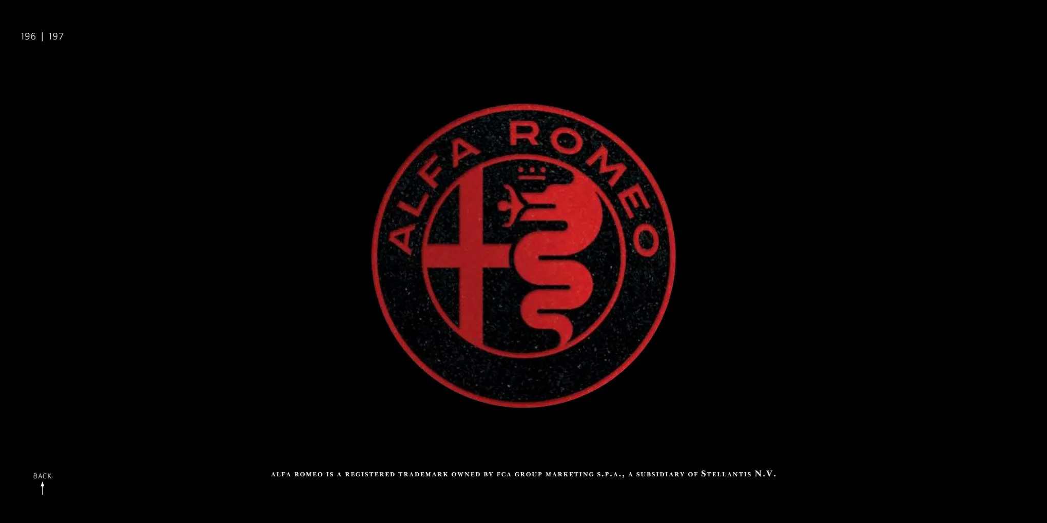 Catalogue Alfa Romeo Passione, page 00100