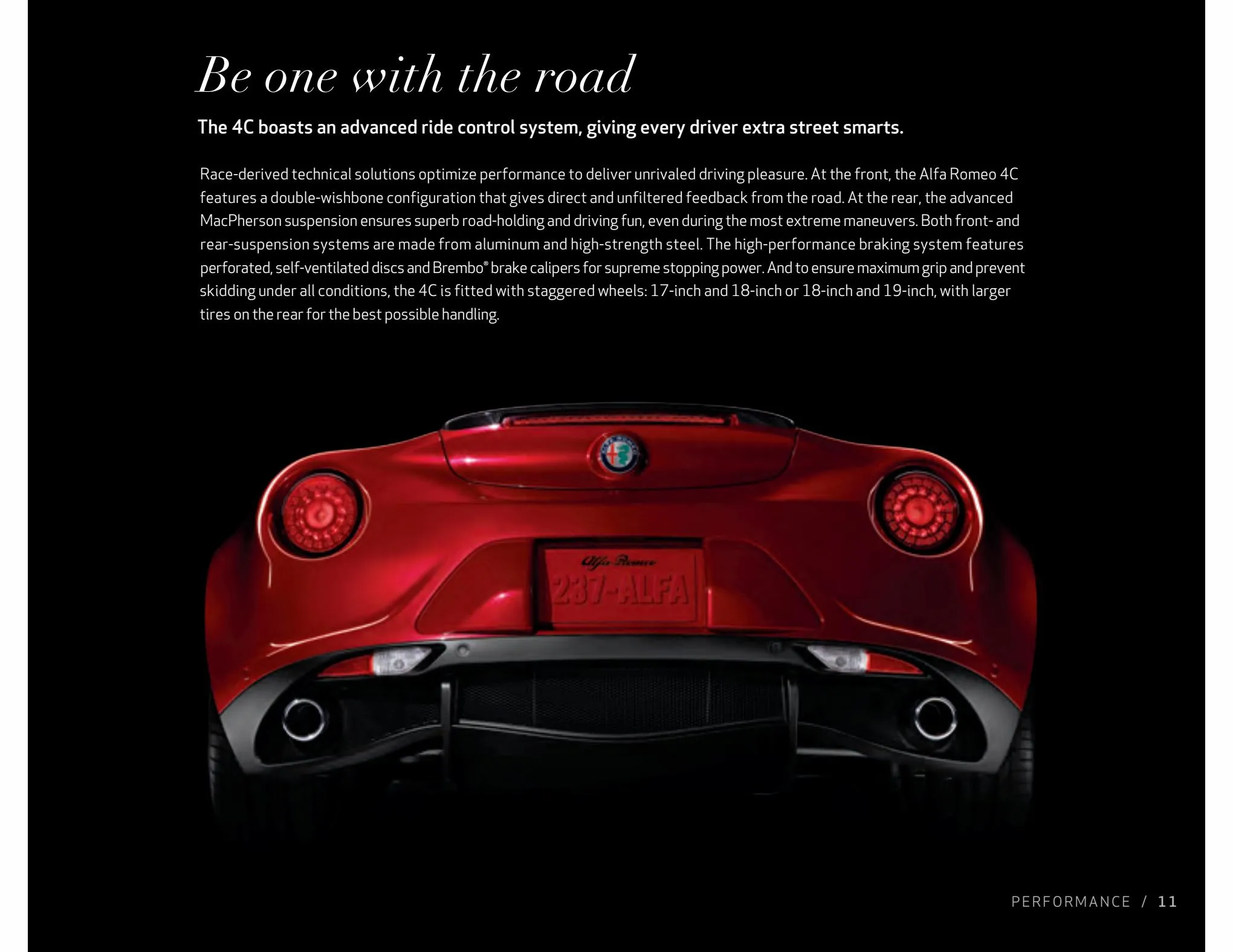 Catalogue Alfa Romeo 4C 2022, page 00011