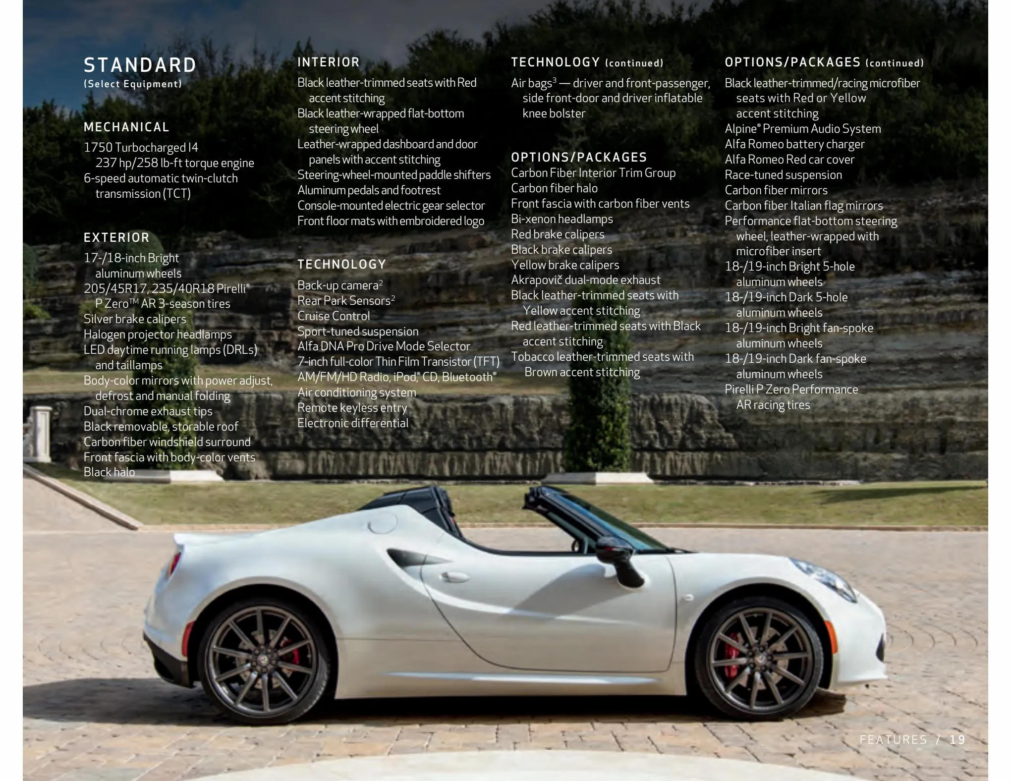 Catalogue Alfa Romeo 4C 2022, page 00019