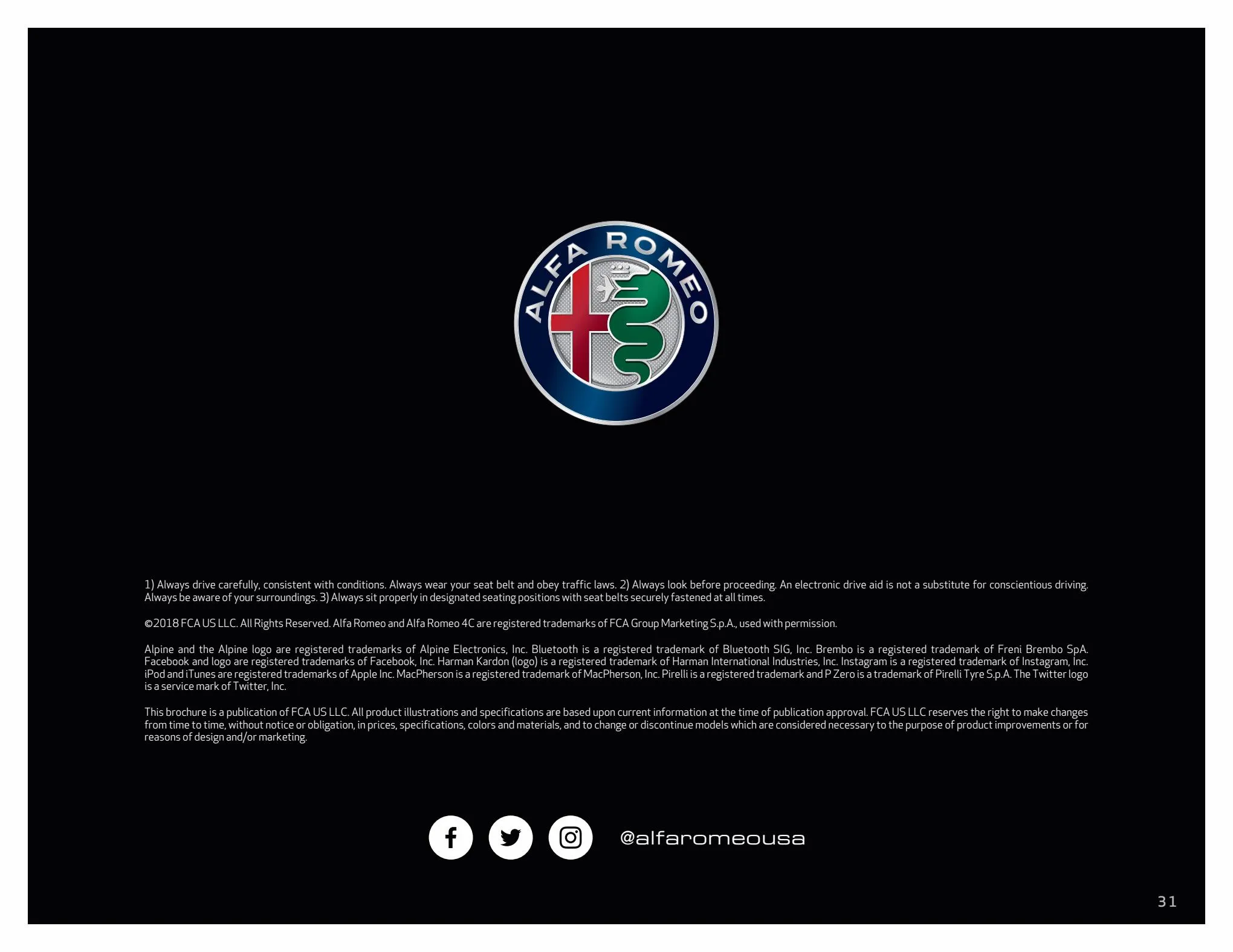 Catalogue Alfa Romeo 4C 2022, page 00031