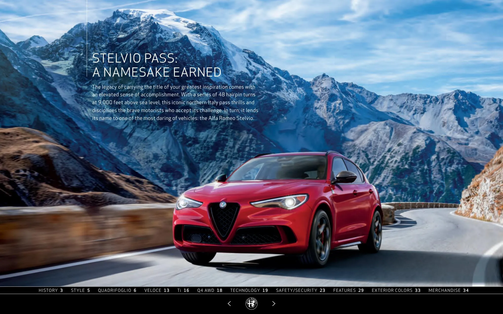 Catalogue Alfa-Romeo-Stelvio-Catalog, page 00002