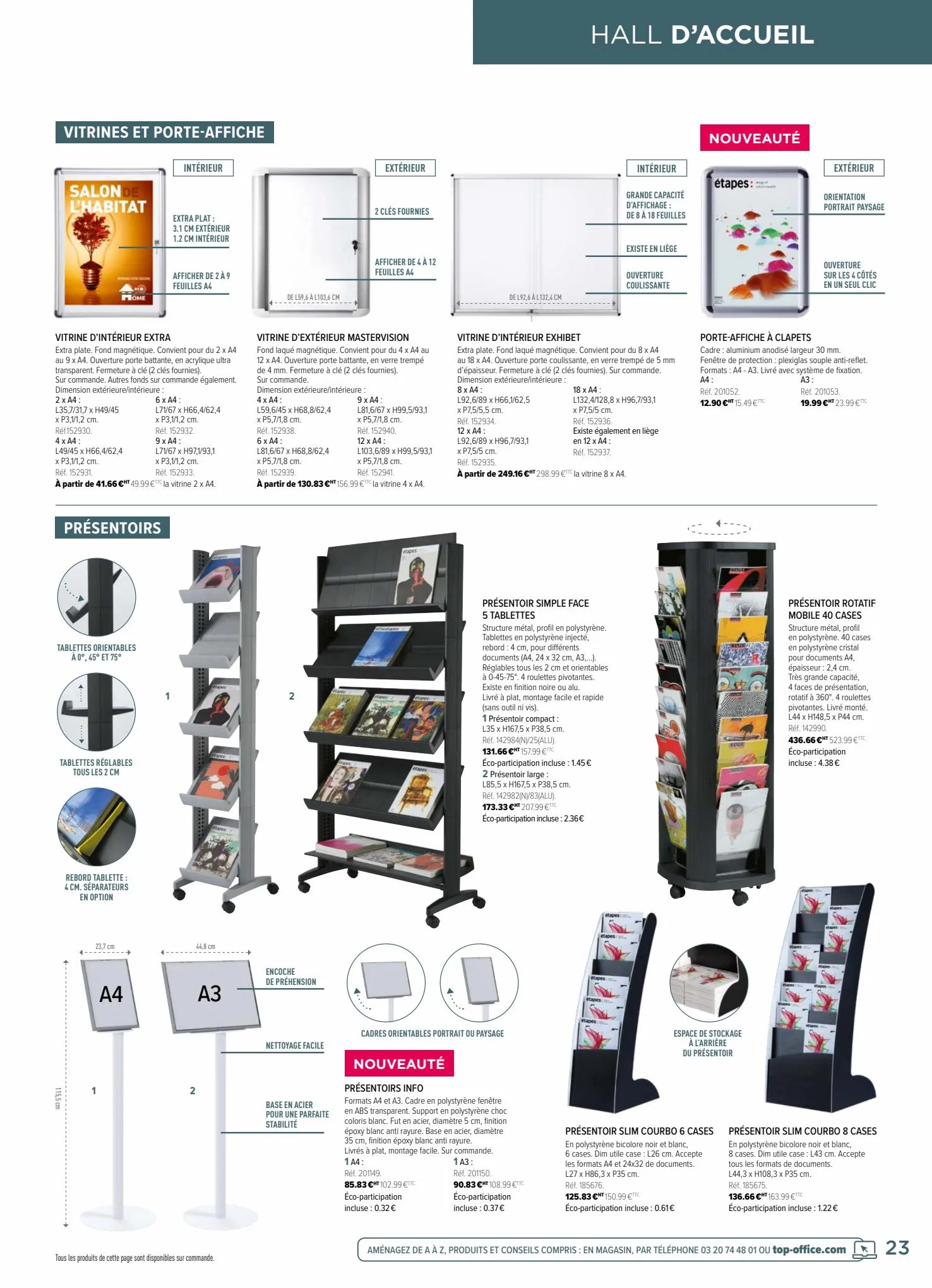 Catalogue Mobilier & Espaces De Travail 2022, page 00023