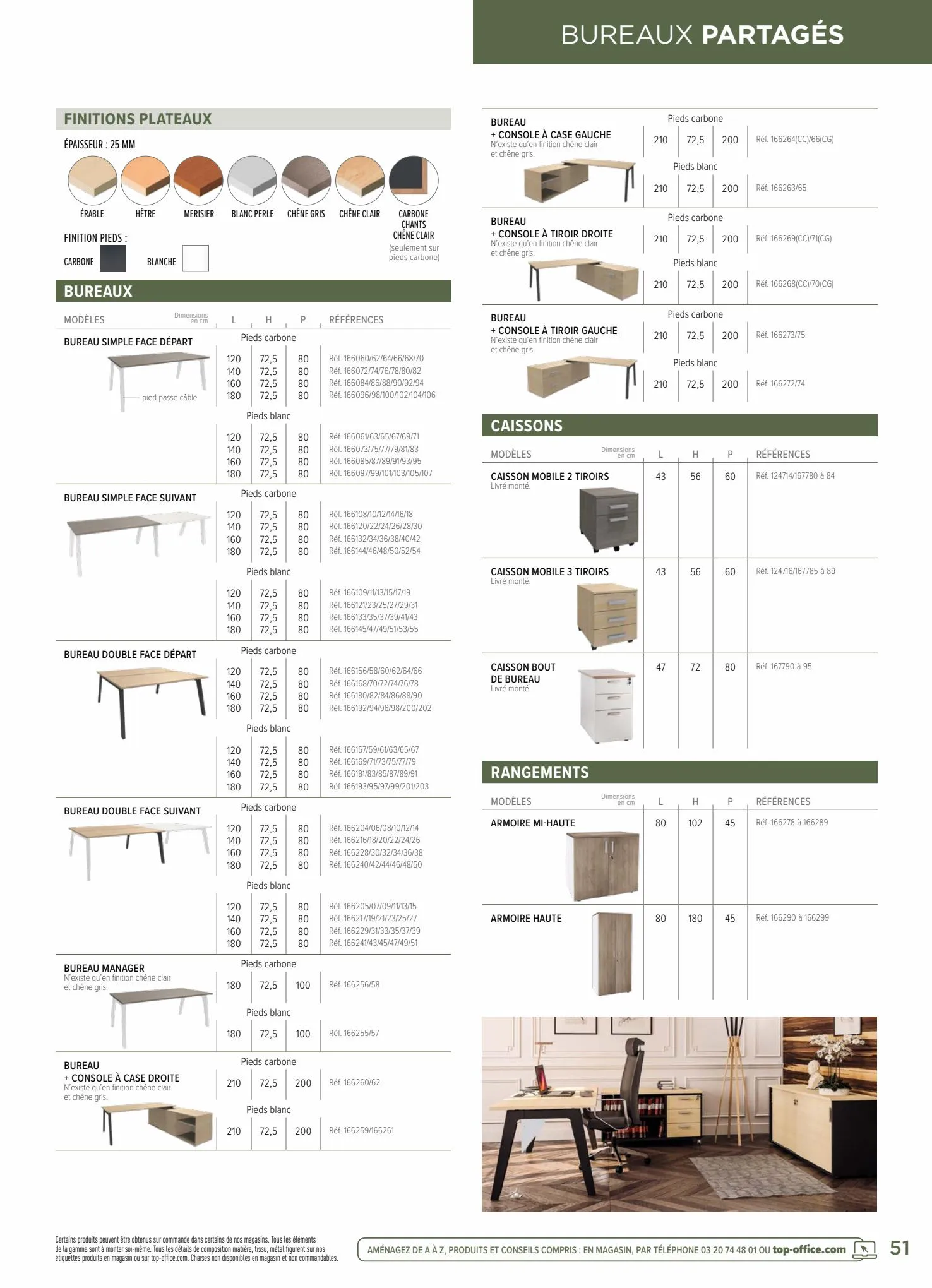 Catalogue Mobilier & Espaces De Travail 2022, page 00051