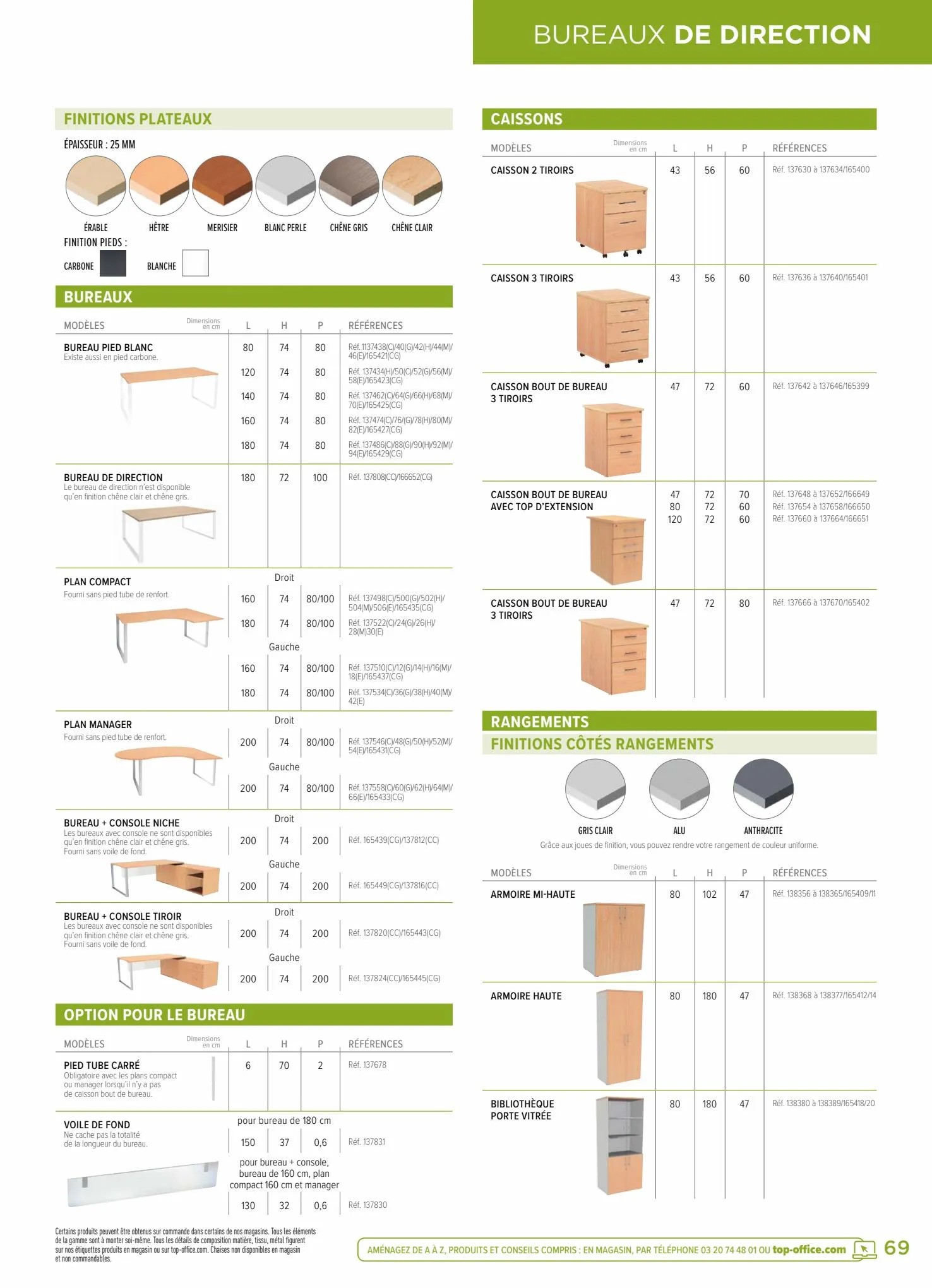 Catalogue Mobilier & Espaces De Travail 2022, page 00069