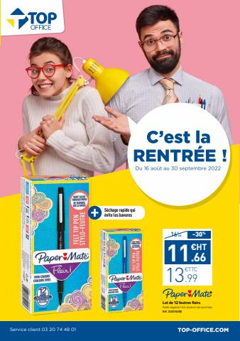 Catalogue Top Office à Marseille | Rentree pro! | 16/08/2022 - 30/09/2022