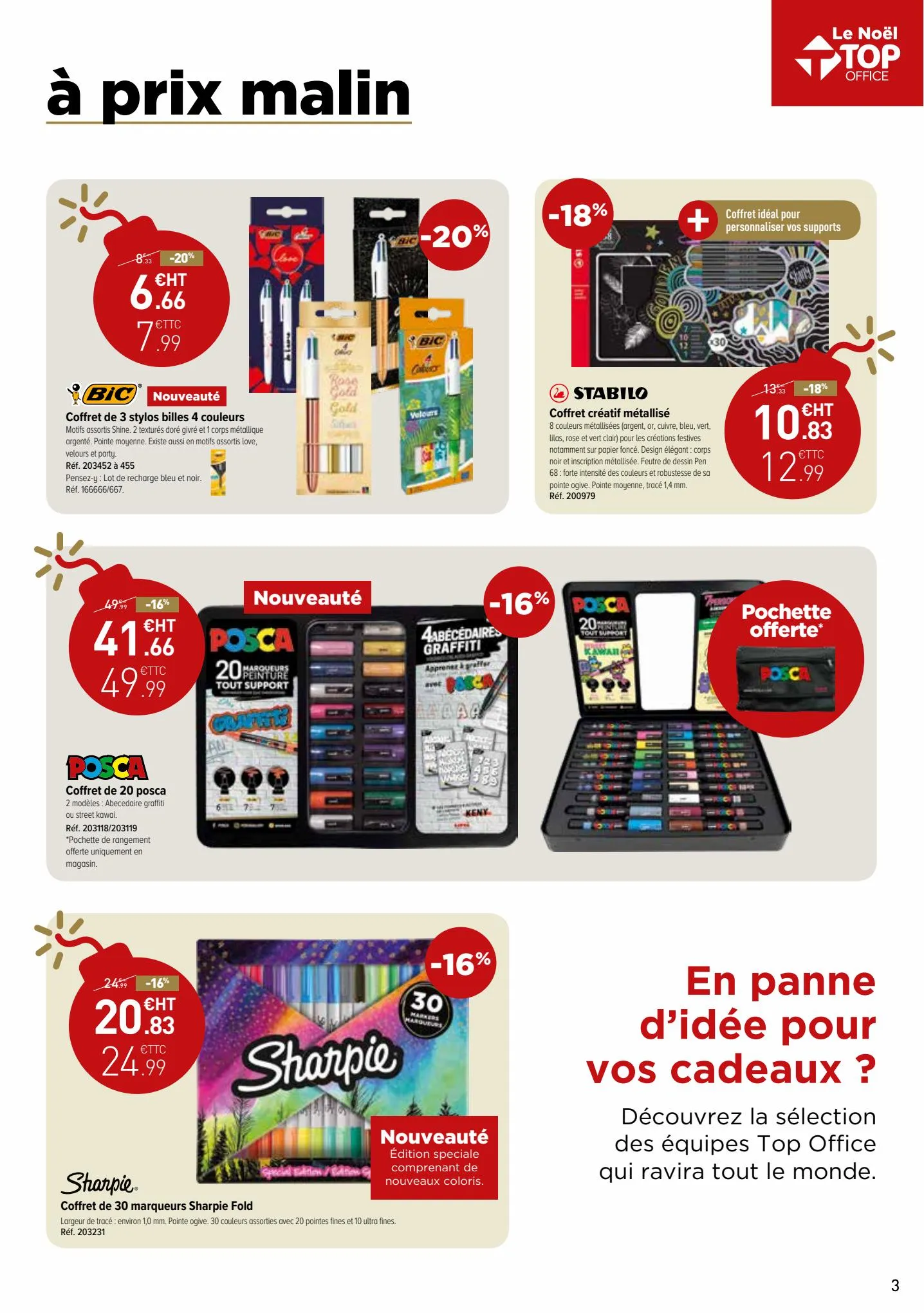 Catalogue Le Noël Top Office, page 00003