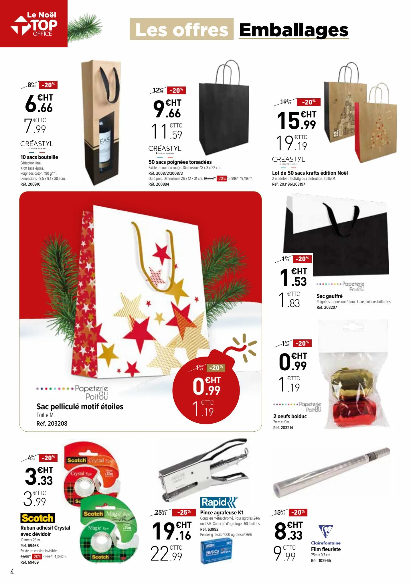 Catalogue Le Noël Top Office, page 00004