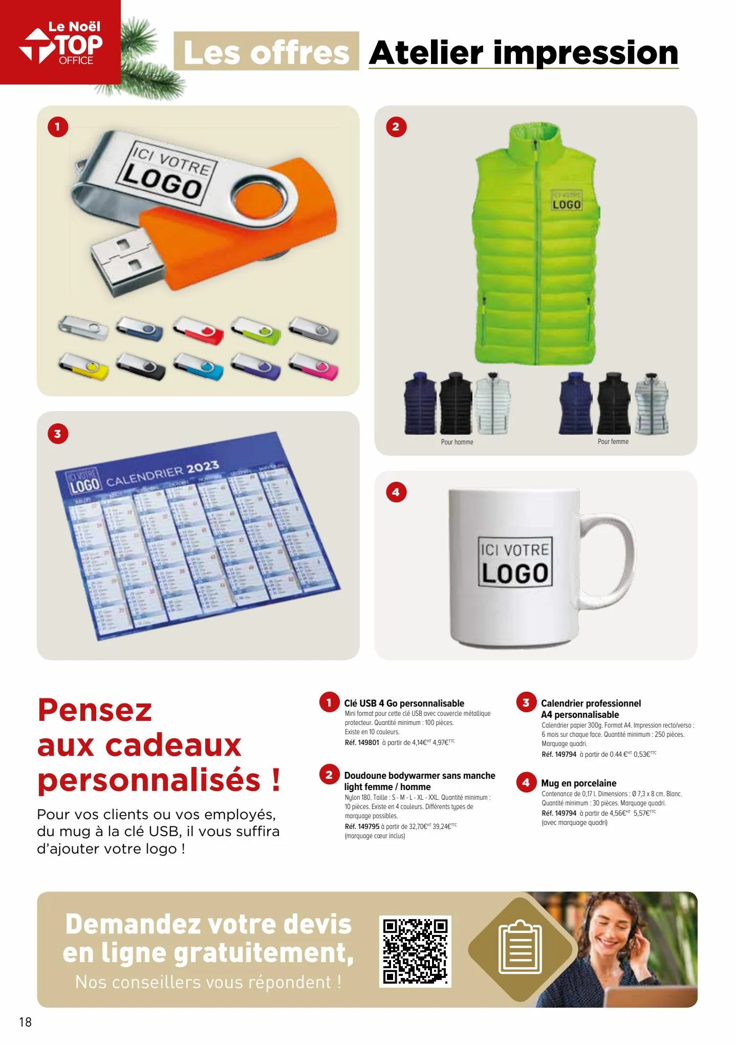 Catalogue Le Noël Top Office, page 00018