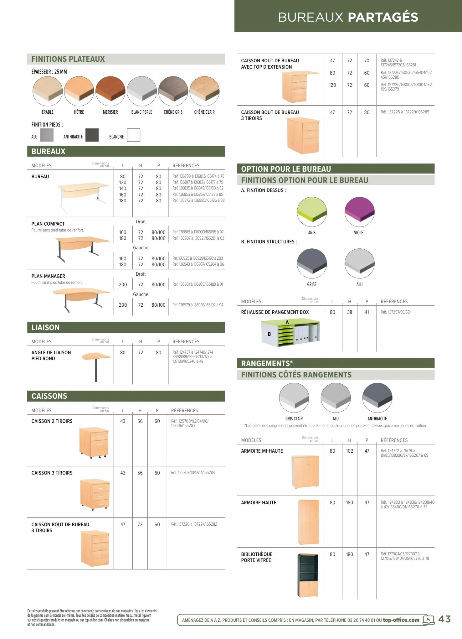 Catalogue Mobilier et espace de travail, page 00043