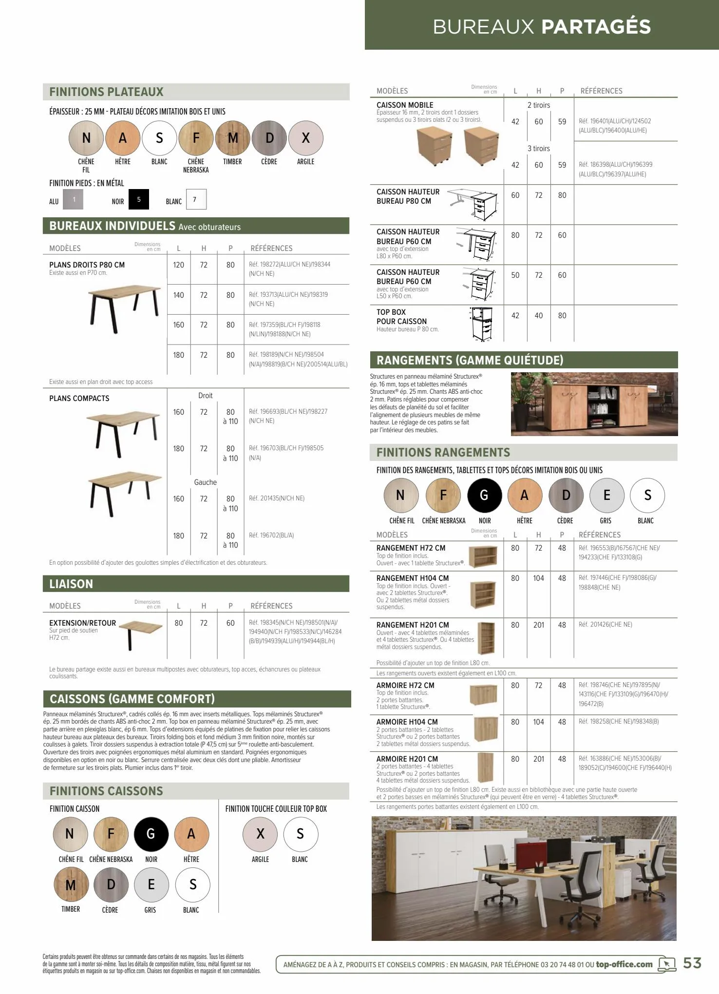 Catalogue Mobilier et espace de travail, page 00053