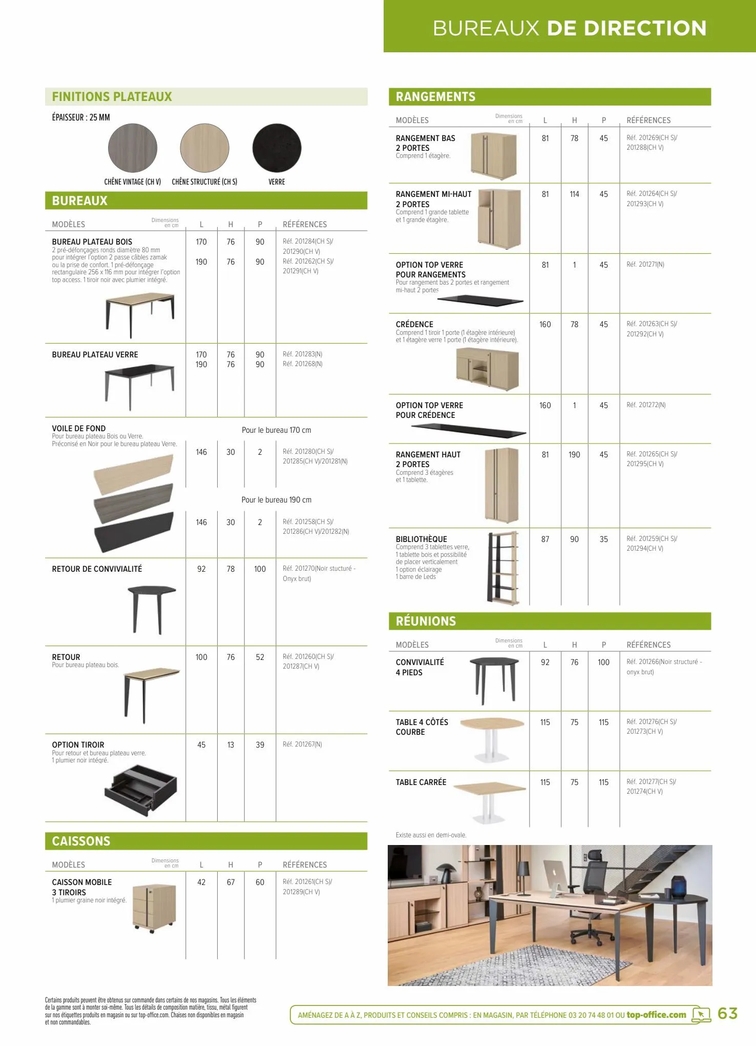 Catalogue Mobilier et espace de travail, page 00063