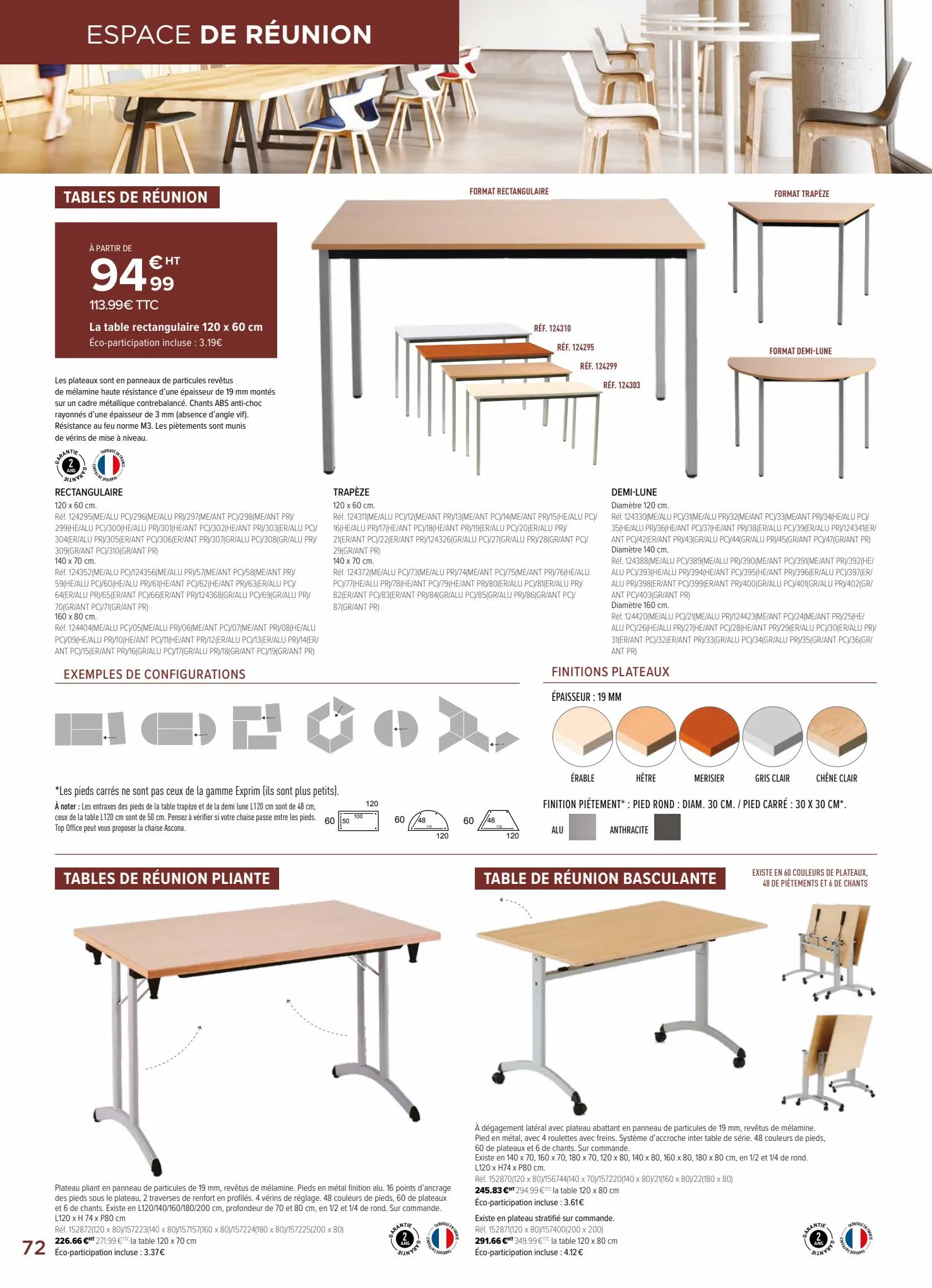 Catalogue Mobilier et espace de travail, page 00072