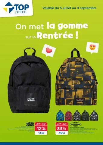 On met la gomme sur la Rentrée !