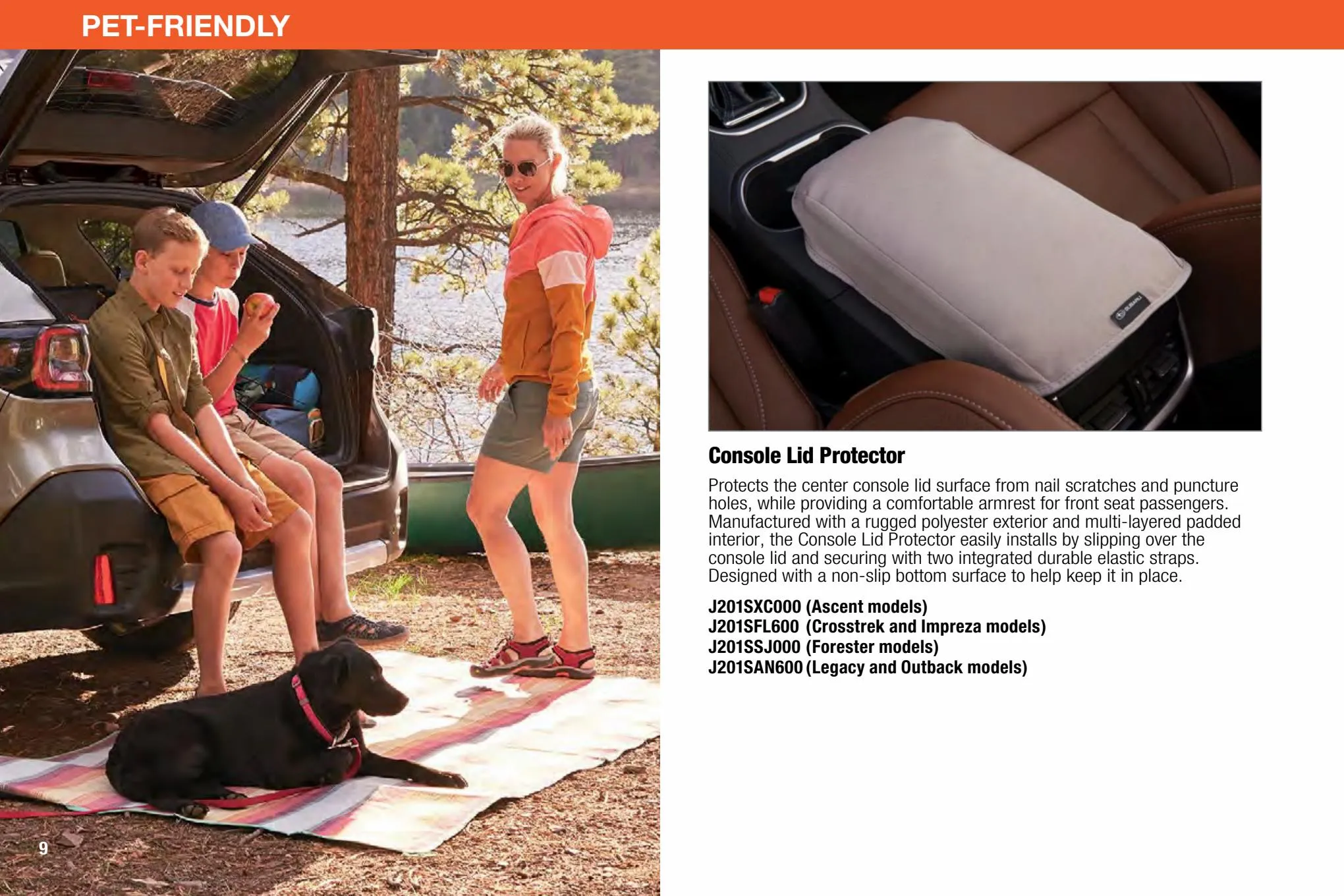 Catalogue Subaru Pet Friendly Accessories 2022, page 00008