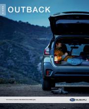 Catalogue Subaru | 2022 OUTBACK | 20/07/2022 - 20/08/2023