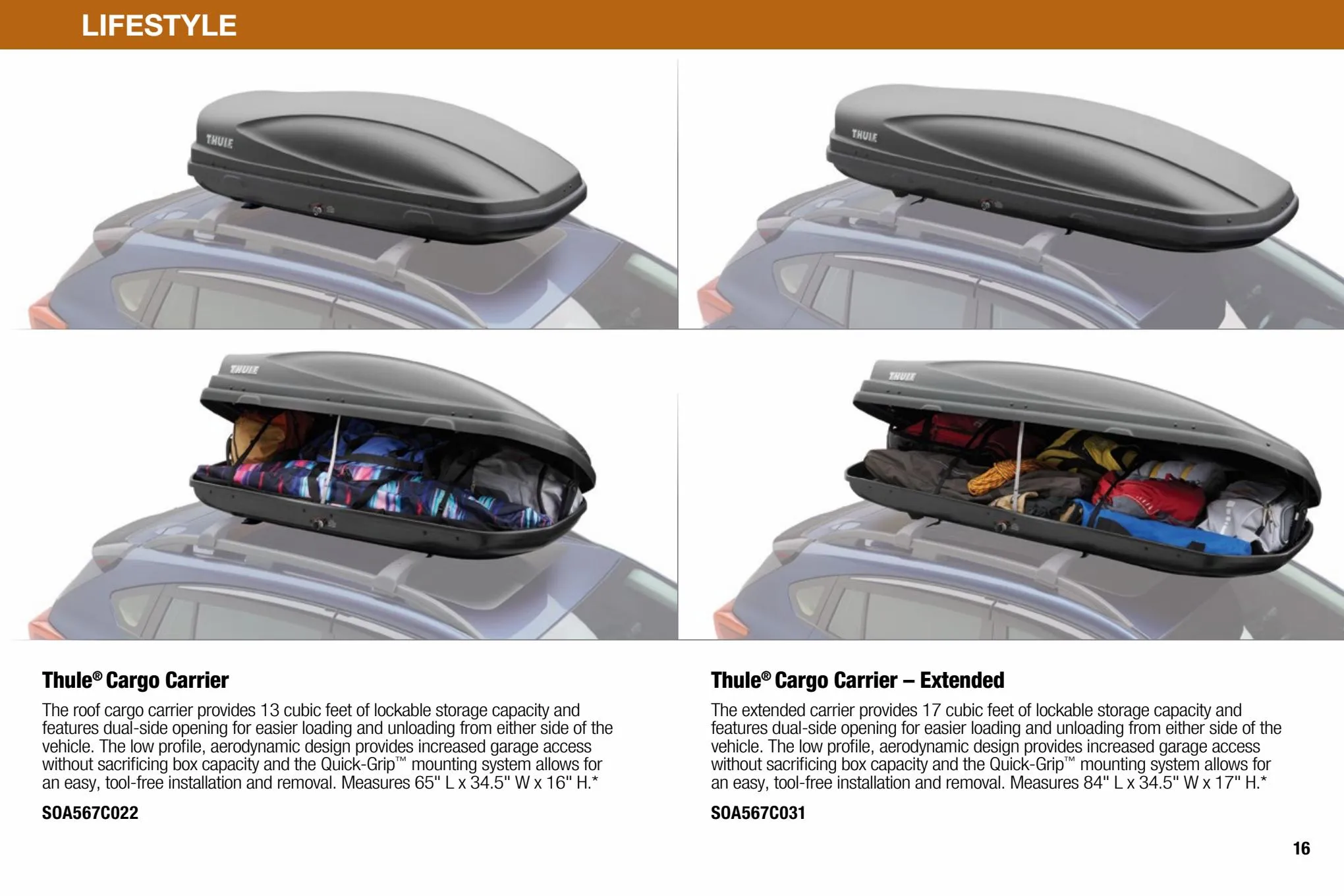 Catalogue Crosstrek Hybrid Accessories 2023, page 00016