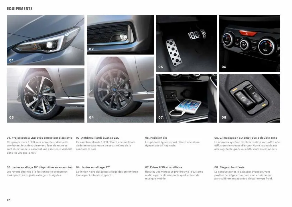Catalogue Subaru Impreza, page 00022