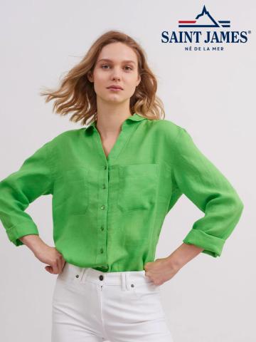 Catalogue Saint James | Chemises & blouses | 06/05/2022 - 06/07/2022