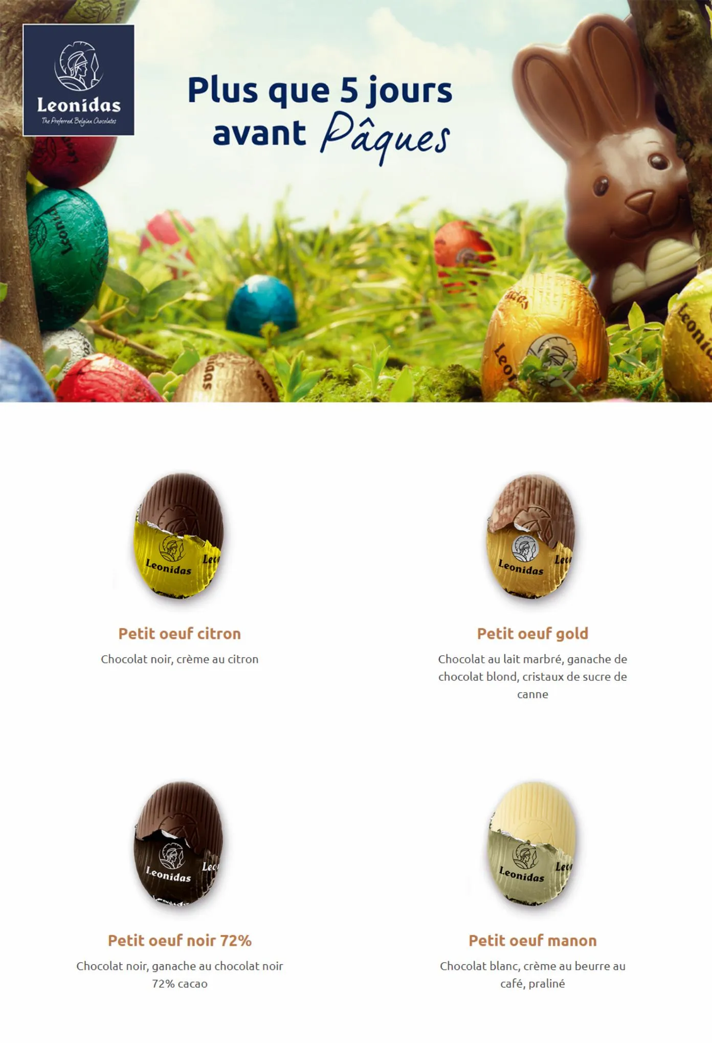 Catalogue Petits ufs et chocolats de Pâques, page 00005