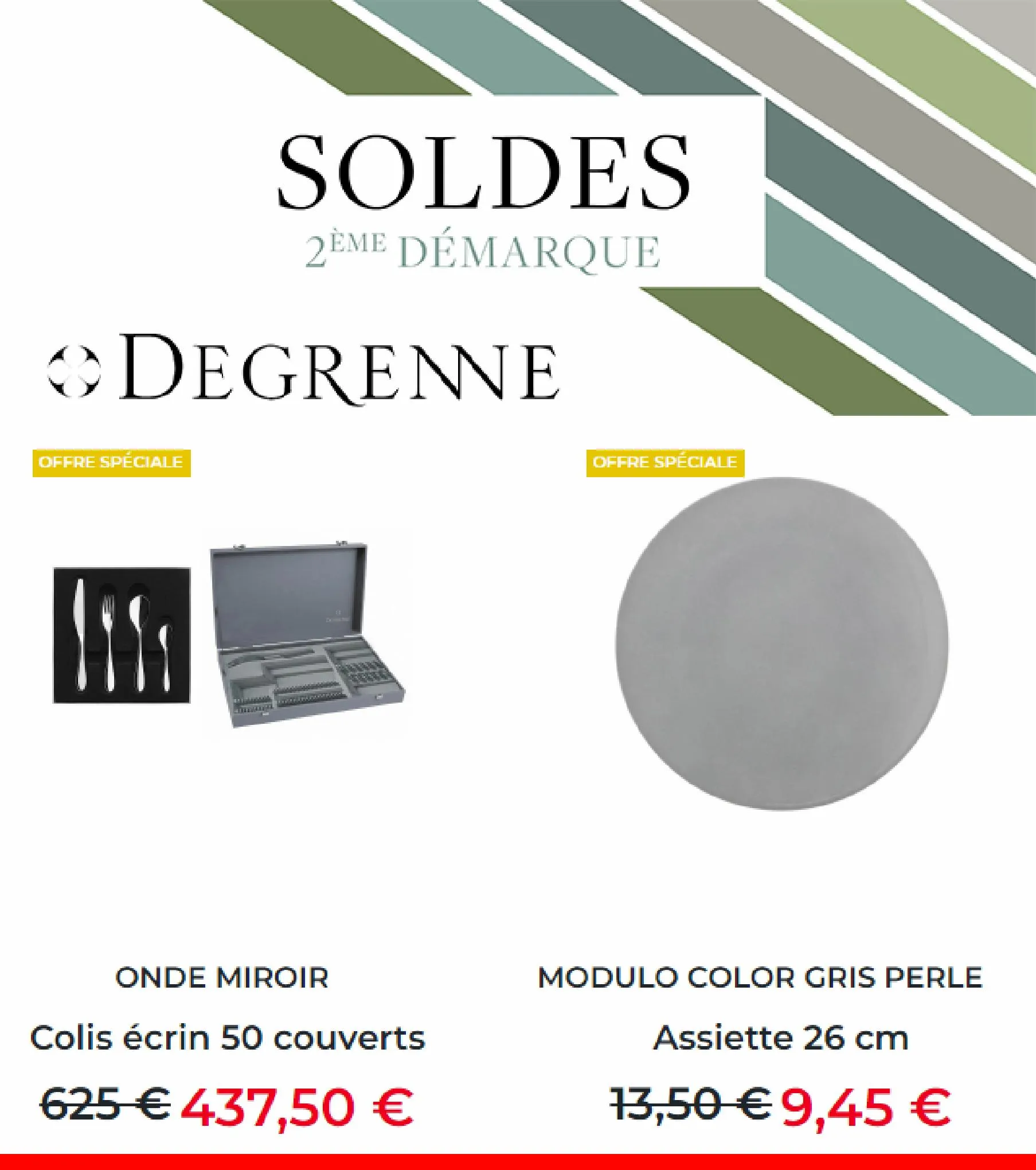 Catalogue SOLDES 2ÈME DÉMARQUE, page 00001