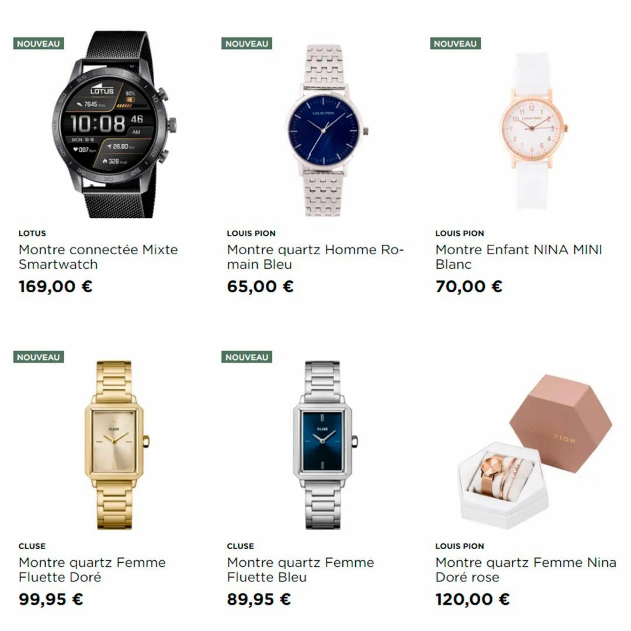 Catalogue Nouvelle collection de montres, page 00008