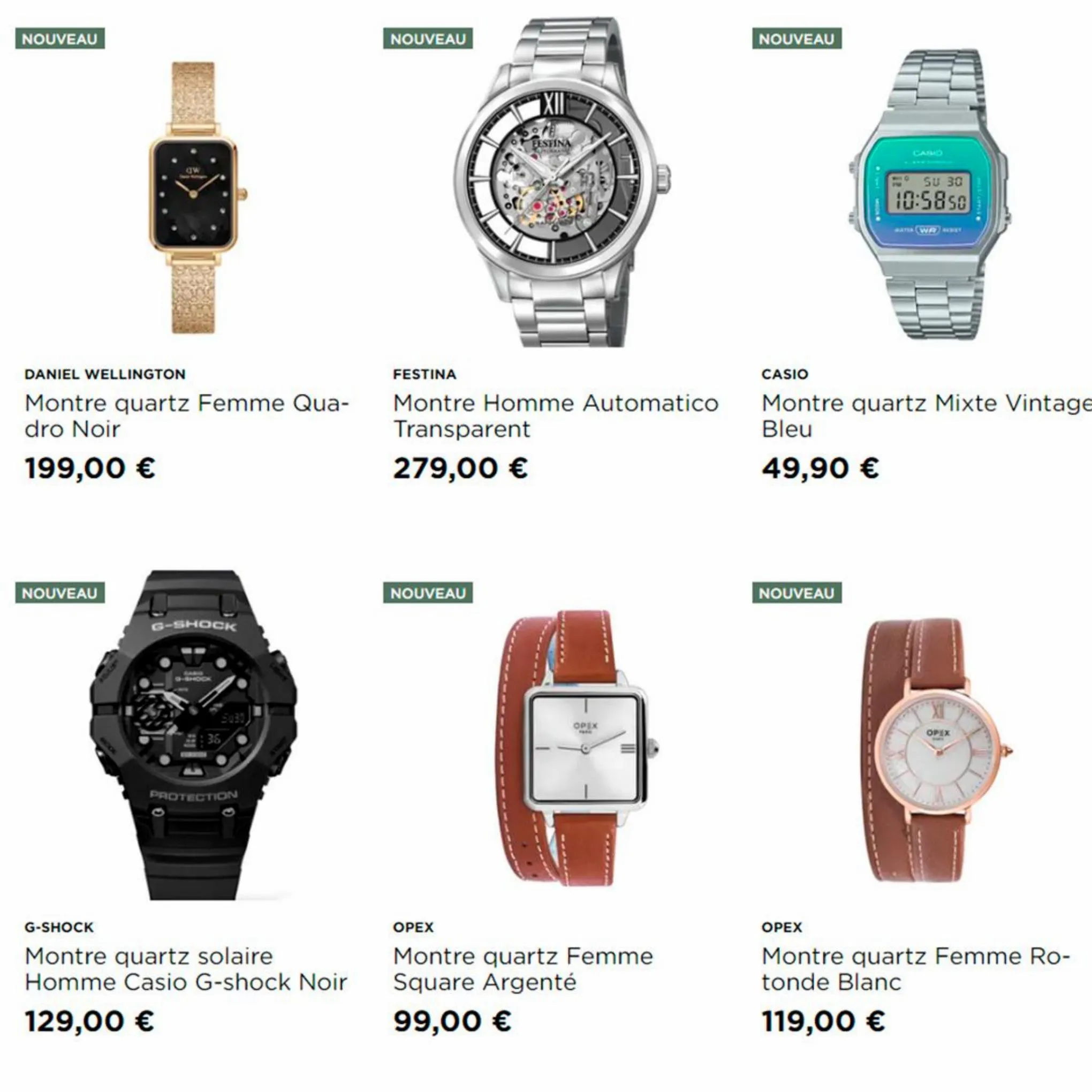 Catalogue Nouvelle collection de montres, page 00010