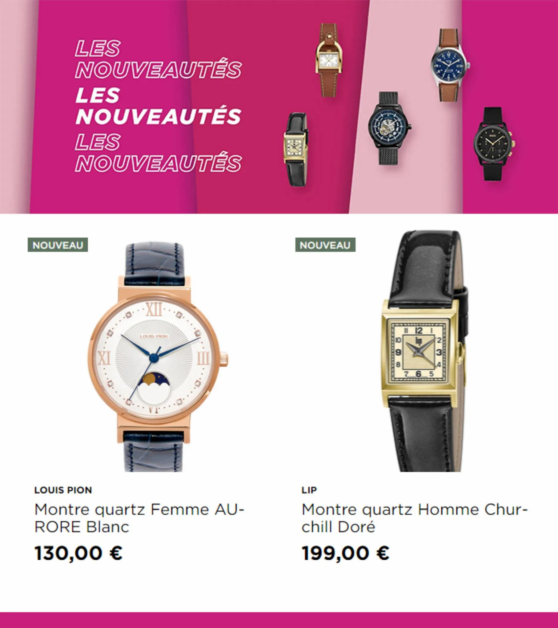 Catalogue Nouveautés Montres & Bijoux, page 00002