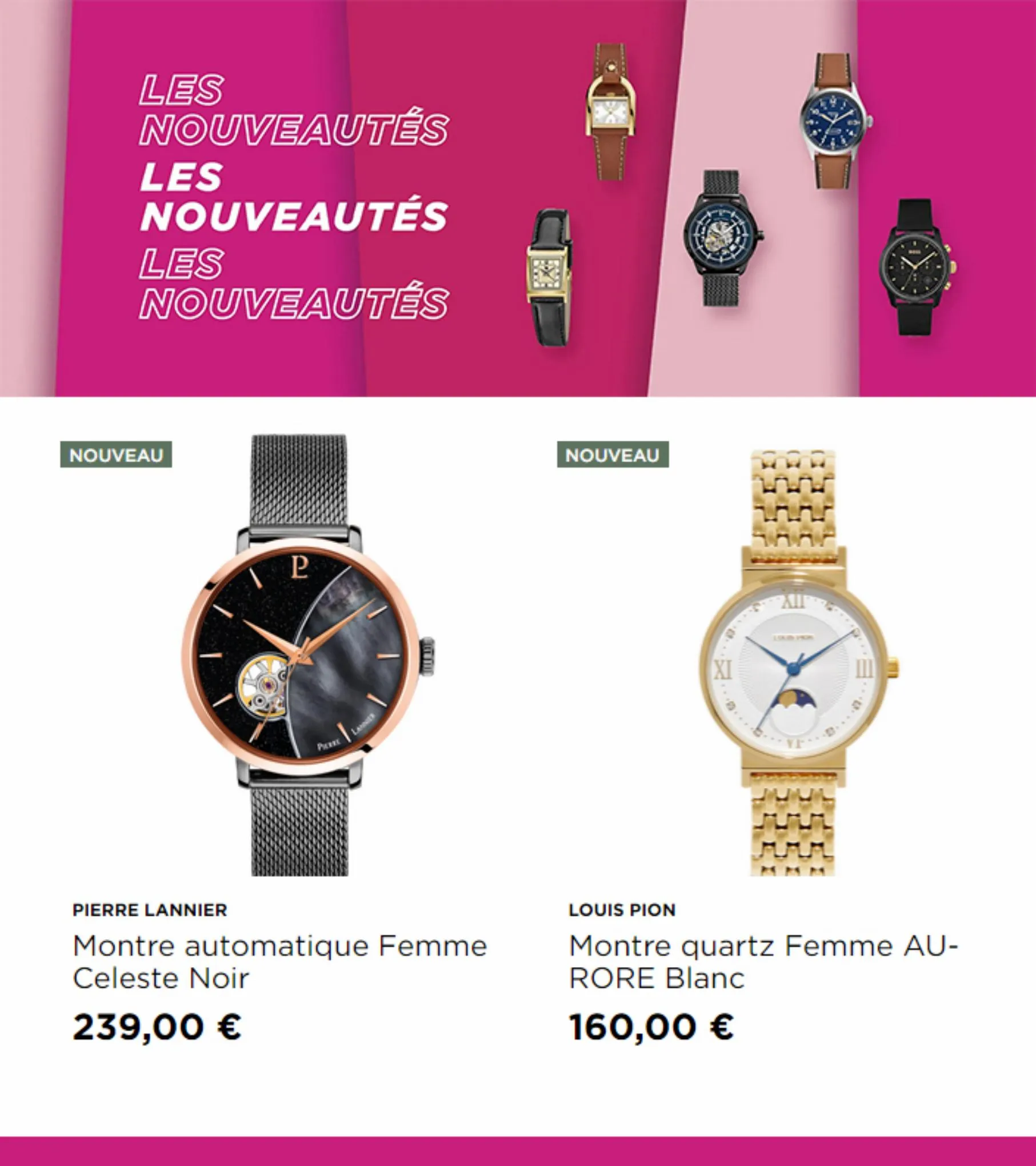 Catalogue Nouveautés Montres & Bijoux, page 00003