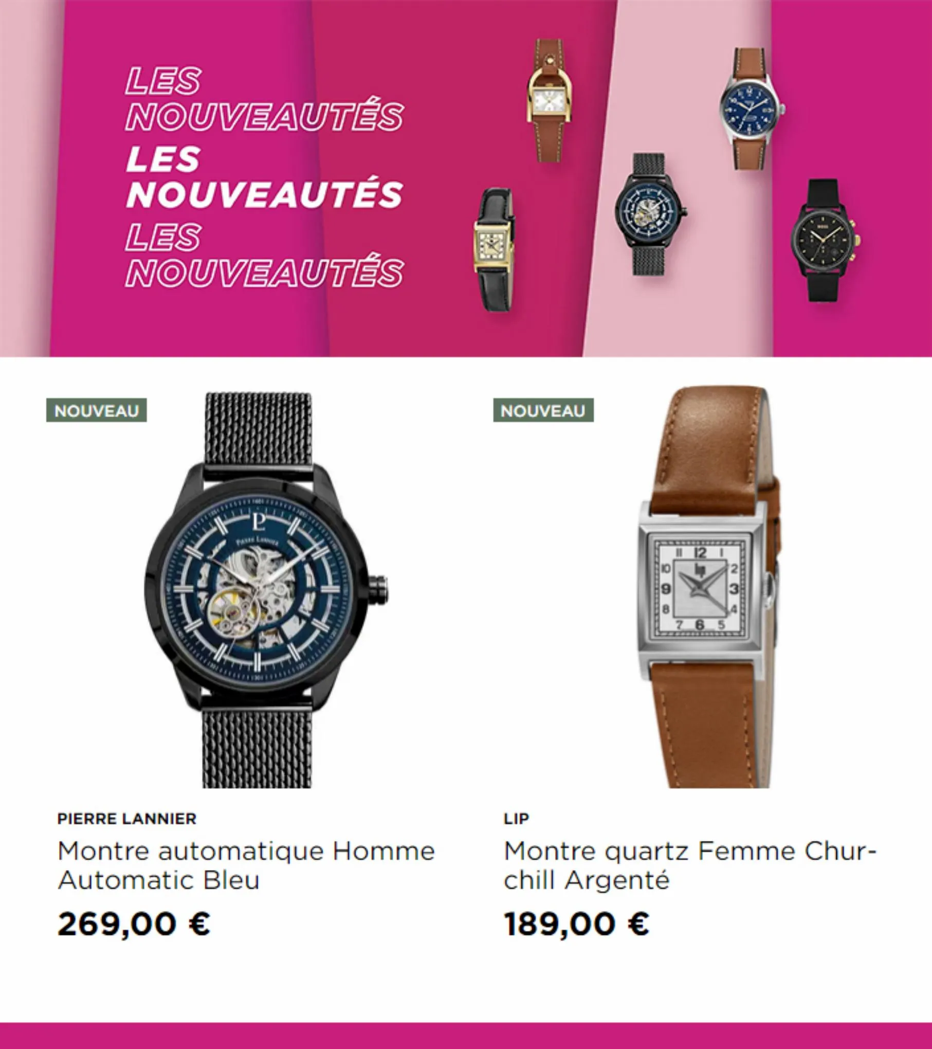 Catalogue Nouveautés Montres & Bijoux, page 00005