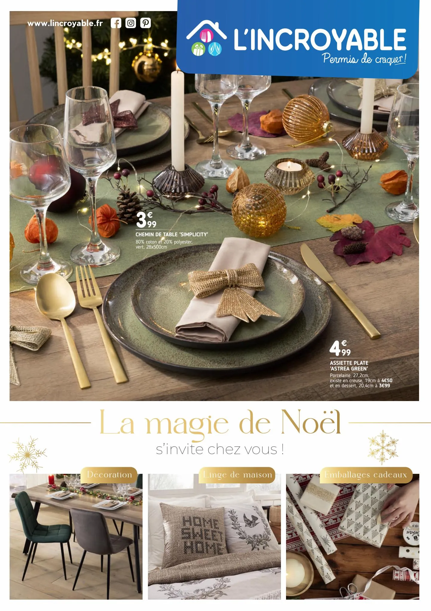 Catalogue La magie de Noël, page 00001