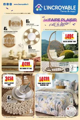 Catalogue L'incroyable | Offres Speciales | 05/06/2023 - 11/06/2023