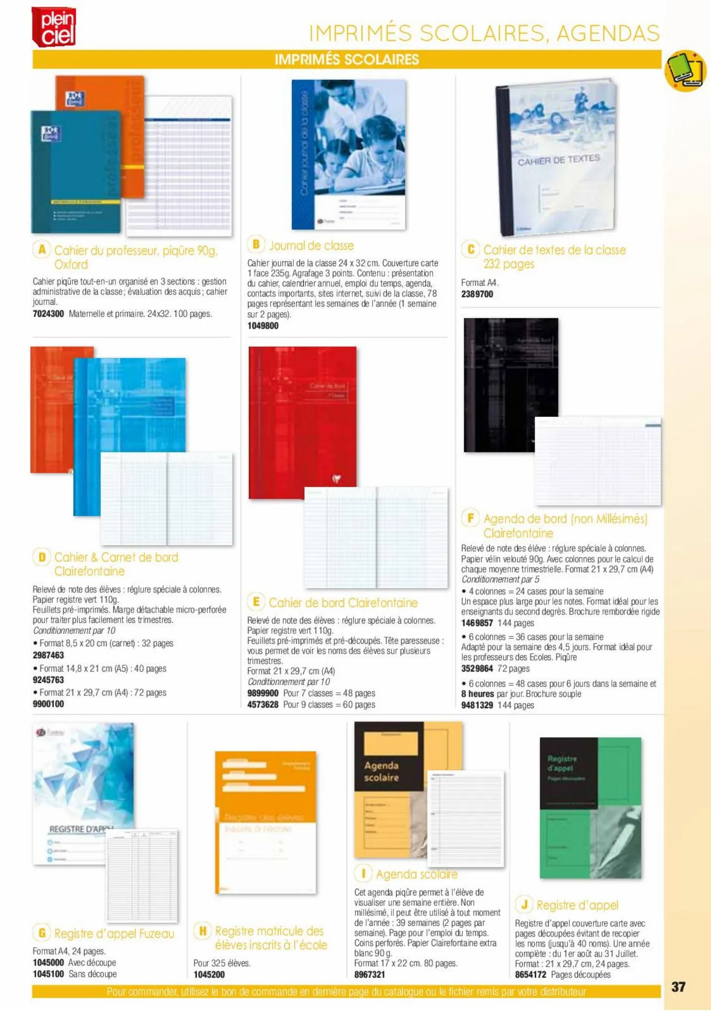 Catalogue Catalogue des écoles et des loisirs Plein Ciel 2022, page 00037