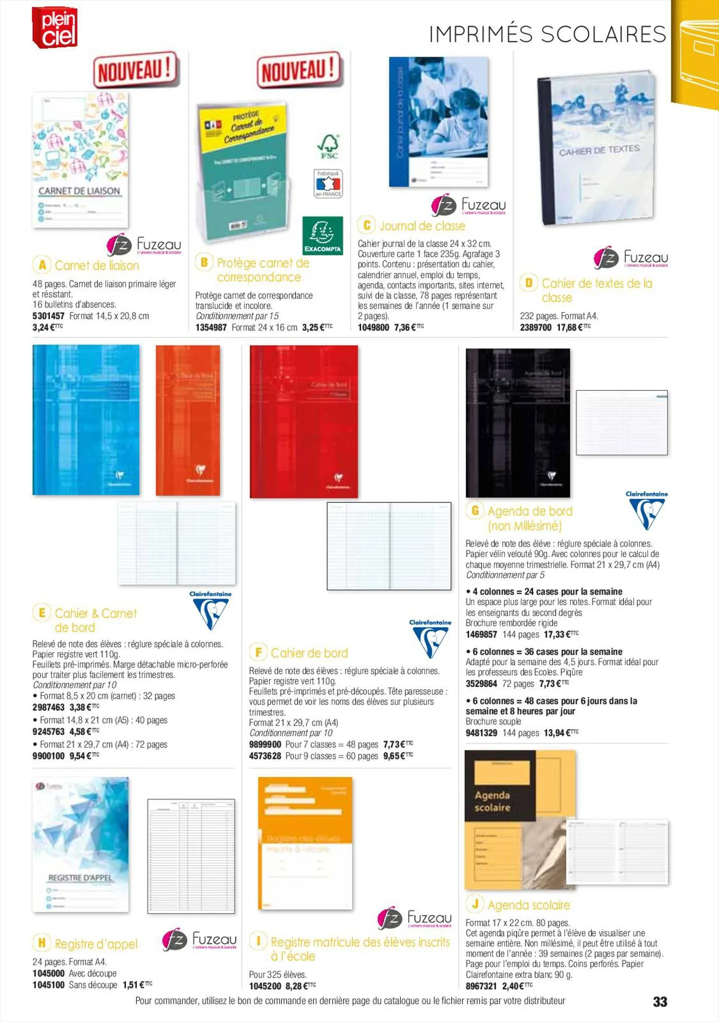Catalogue Catalogue des écoles, page 00033