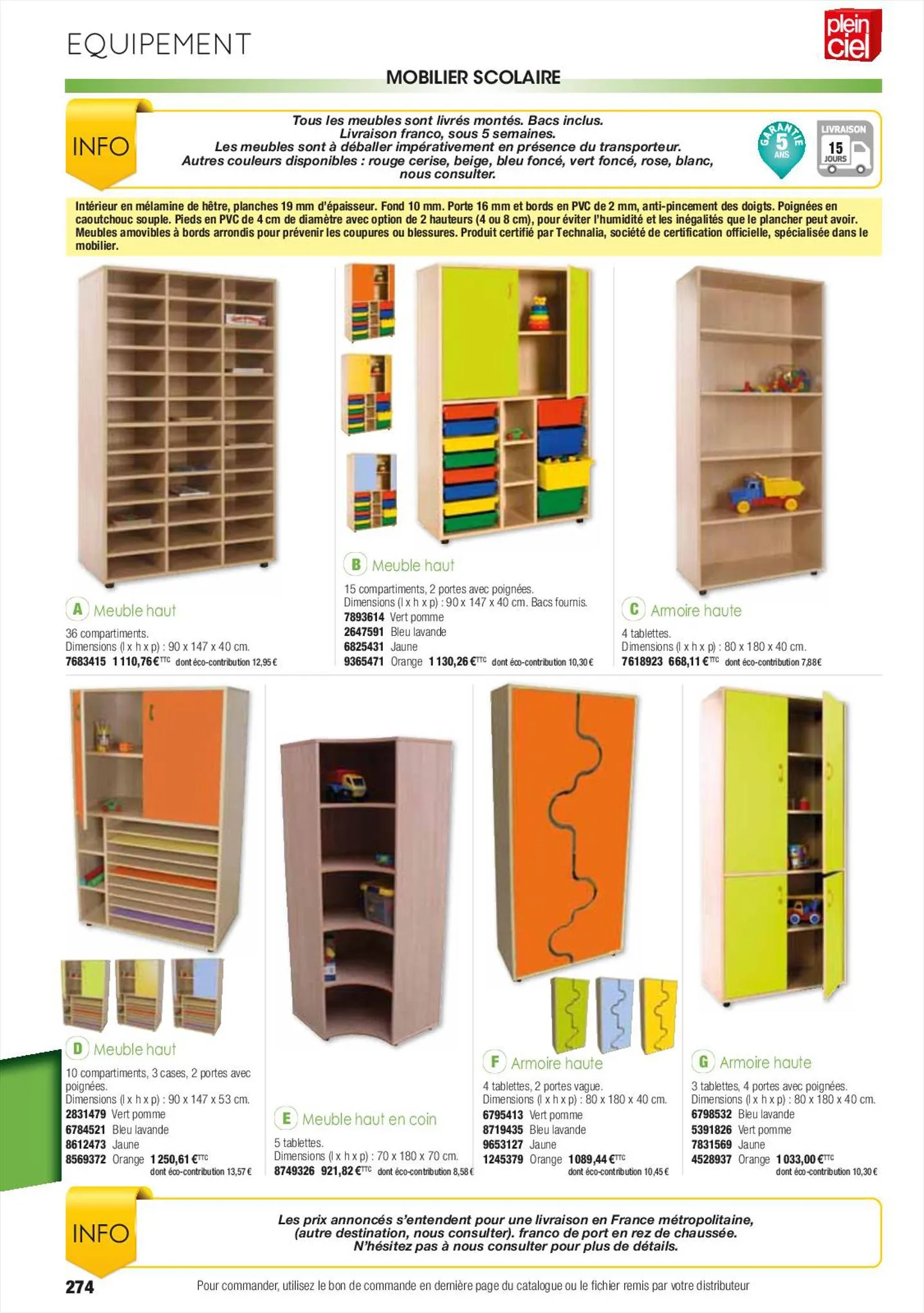 Catalogue Catalogue des écoles, page 00274