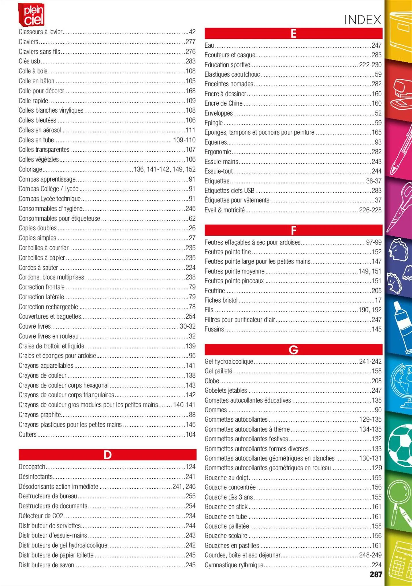 Catalogue Catalogue des écoles, page 00287