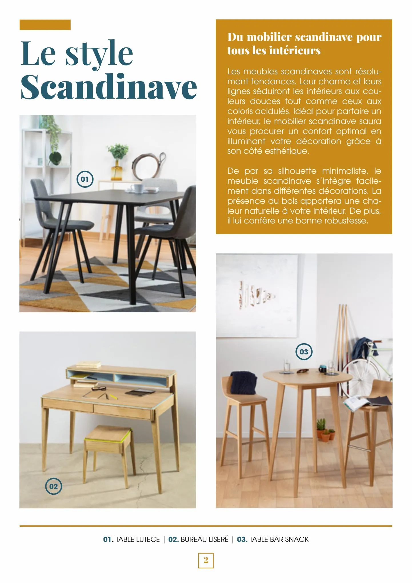 Catalogue Cahier Tendance Style Scandinave, page 00002