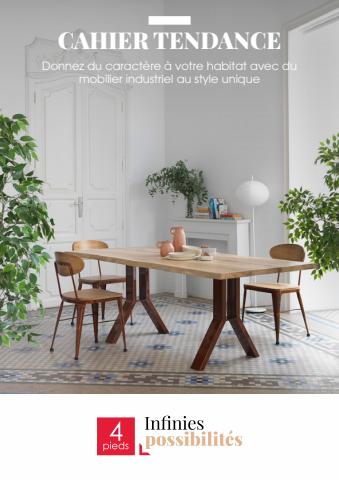 Catalogue 4 Pieds | Donnez du caractère à votre habitat avec du mobilier industriel au style unique | 20/04/2022 - 31/12/2022